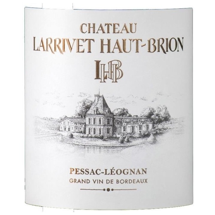 Château Larrivet Haut-Brion 2019 Pessac Léognan - Vin rouge de Borde