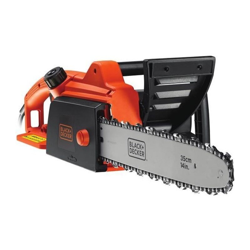 Tronçonneuse électrique BLACK+DECKER - CS1835-QS - 1800W - 35 cm