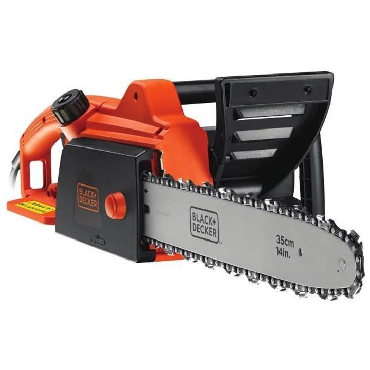 Tronçonneuse électrique BLACK+DECKER - CS1835-QS - 1800W - 35 cm