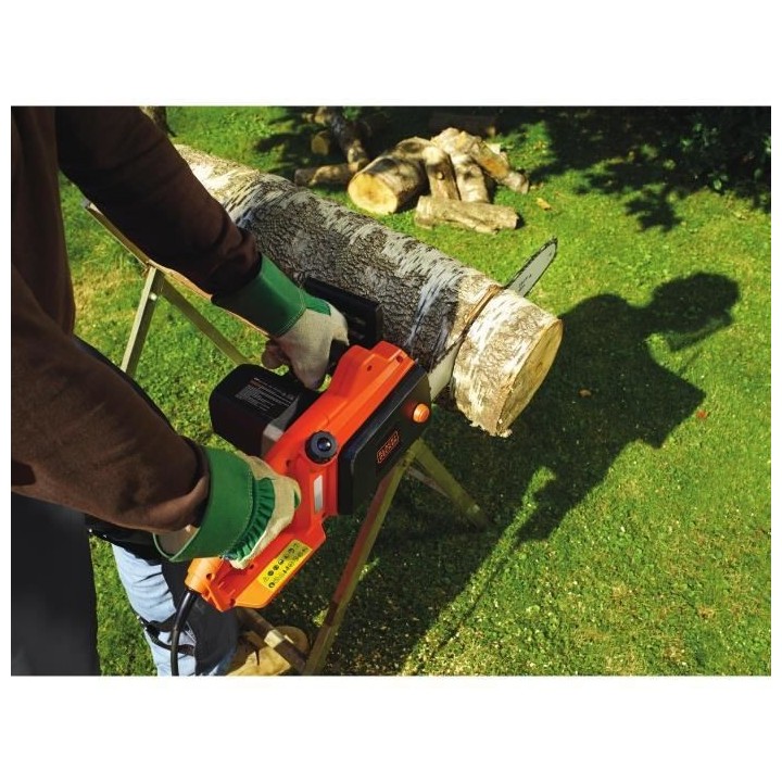 Tronçonneuse électrique BLACK+DECKER - CS1835-QS - 1800W - 35 cm