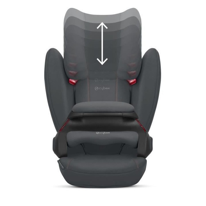 Siege auto CYBEX Pallas B2-Fix Steel - Groupe 1/2/3 - Isofix - Gris
