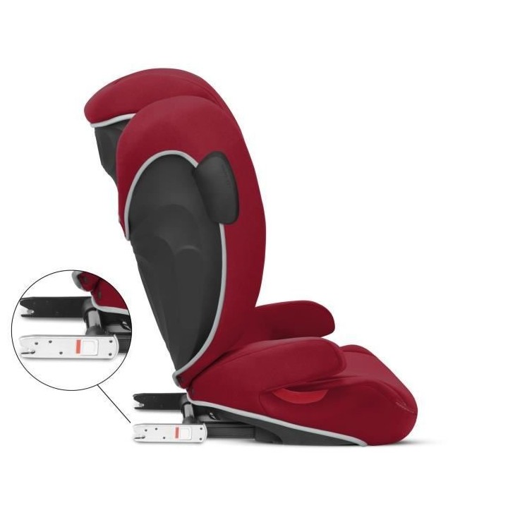 CYBEX Siege auto Solution B2-Fix Dynamic - Isofix - Groupe 2/3 - Rouge