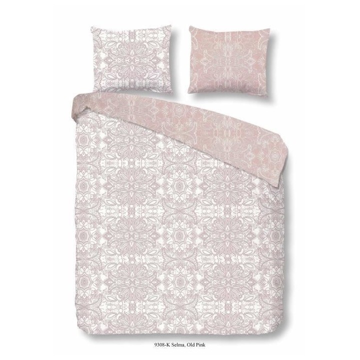Descanso Housse de couette 9308-K 200x200/220 cm Rose