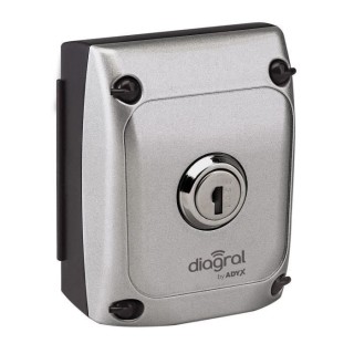 DIAGRAL BY ADYX Sélecteur a clé sécurité commande pour motorisatio