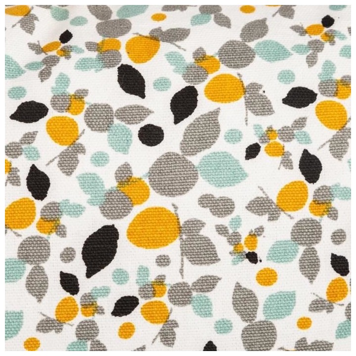 Housse de coussin Razzo 3 pompoms - 40 x 40 cm