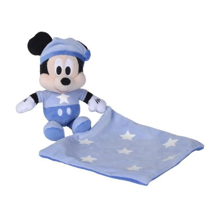 Peluche Disney Mickey Phosphorescente - 25 x 10 x 8 cm - Impression lu