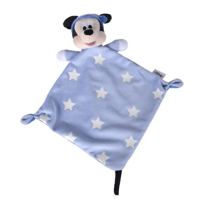Disney - Doudou Mickey Phosphorescente (30cmx30cmx8cm)