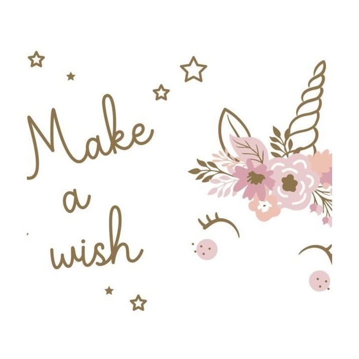 Table enfant - Bois blanc et rose - L 77 x P 55 x H 48 cm