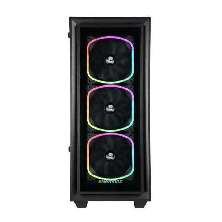 ENERMAX BOITIER PC ENERMAX StarryFort - Gaming - Noir - Verre trempé
