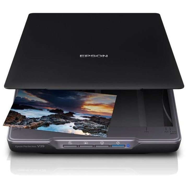 Scanner EPSON Perfection V39 - USB - A4 - Noir