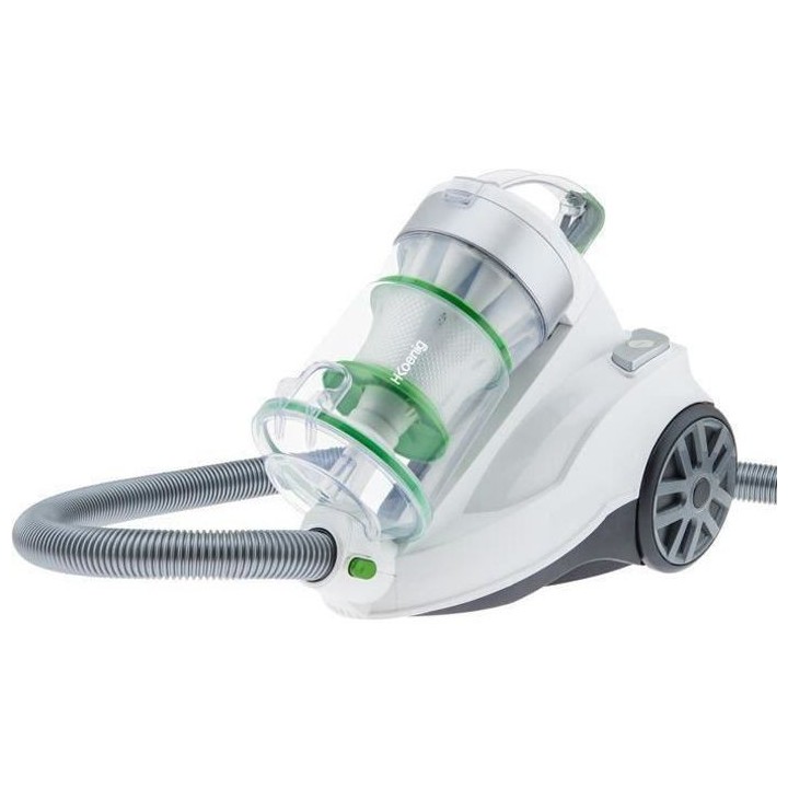 H.KoeNIG AXO900 - Aspirateur traineau sans sac - Silencieux et Puissan