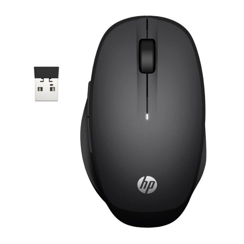 Souris HP Dual Mode - Sans fil - Noir