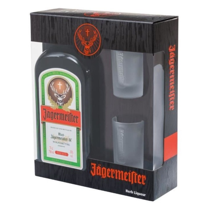 Liqueur Jagermeister - Liqueur herbale - Allemagne - 35%vol - 70cl - C