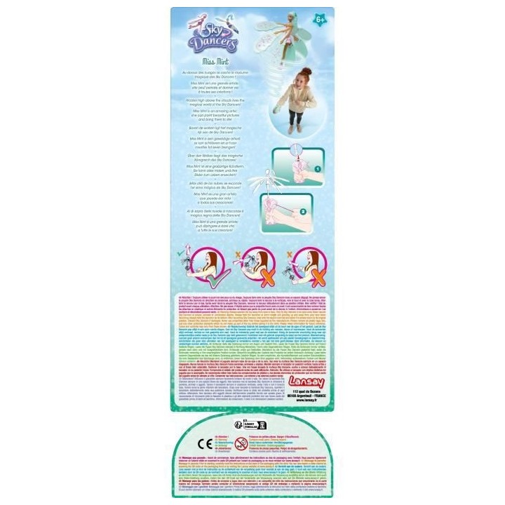 Sky Dancers - Miss Mint - Poupées a Fonction - Des 6 ans - Lansay