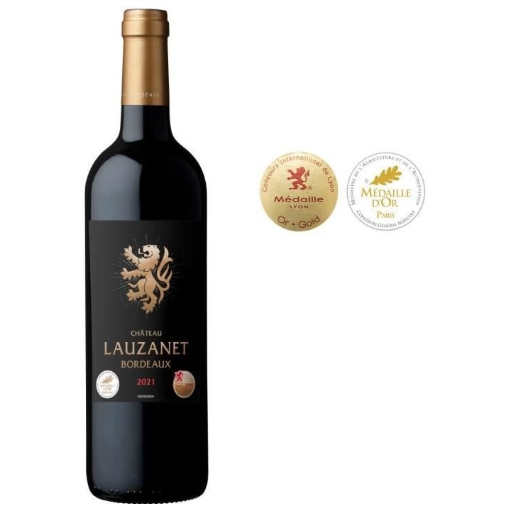 Château Lauzanet 2021 Bordeaux - Vin rouge de Bordeaux