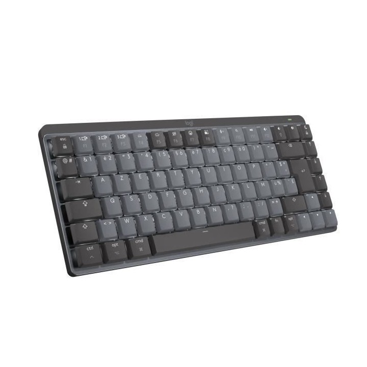 Logitech - Clavier sans fil pour Mac - MX Mechanical Mini - Gris Sidé