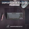 Logitech - Clavier sans fil pour Mac - MX Mechanical Mini - Gris Sidéral