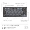 Logitech - Clavier sans fil pour Mac - MX Mechanical Mini - Gris Sidéral