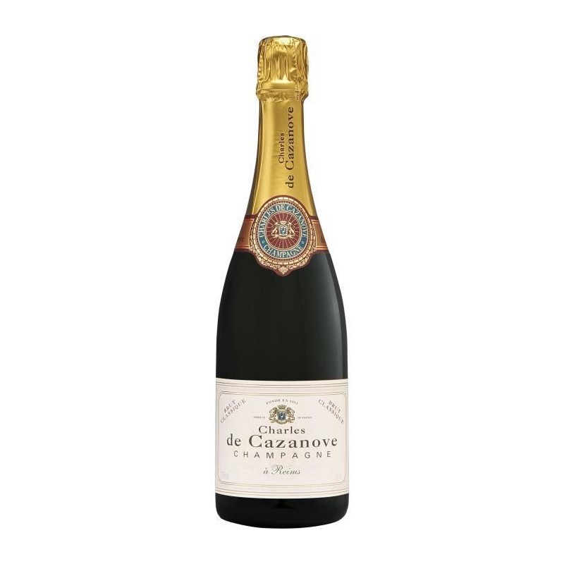 Champagne Charles de Cazanove Classique Brut - 75 cl