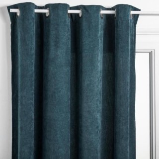 Rideau Cotelé - 140 x 260 cm - Bleu
