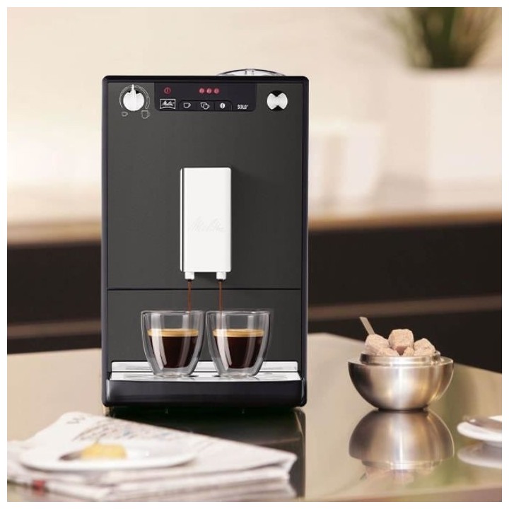 Machine Expresso Automatique MELITTA - E950-544 - Noir Mat