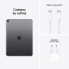 Apple - iPad Air (2022) - 10,9 - WiFi + Cellulaire - 256 Go - Gris Sidéral