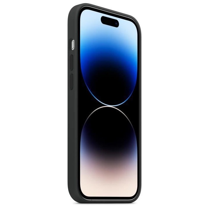 APPLE Coque en silicone pour iPhone 14 Pro avec MagSafe - Minuit