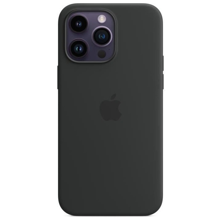 APPLE Coque en silicone pour iPhone 14 Pro Max avec MagSafe - Minuit