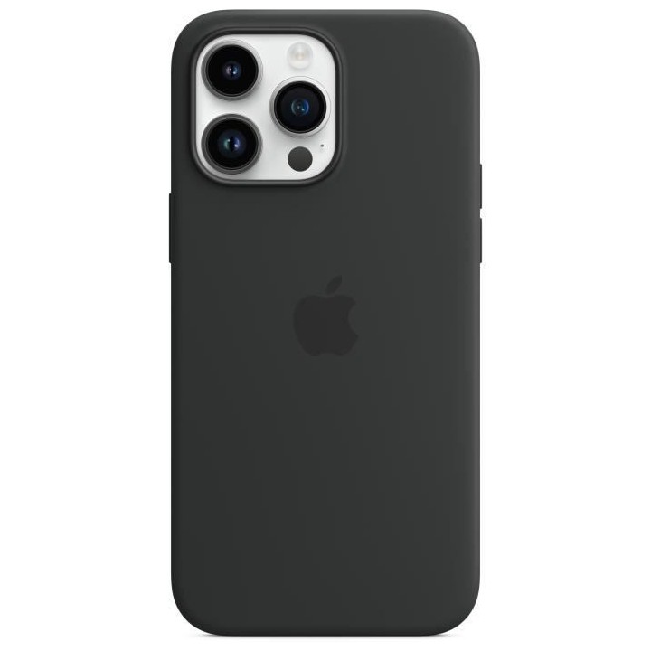 APPLE Coque en silicone pour iPhone 14 Pro Max avec MagSafe - Minuit