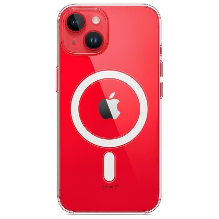 APPLE Coque transparente pour iPhone 14 avec MagSafe