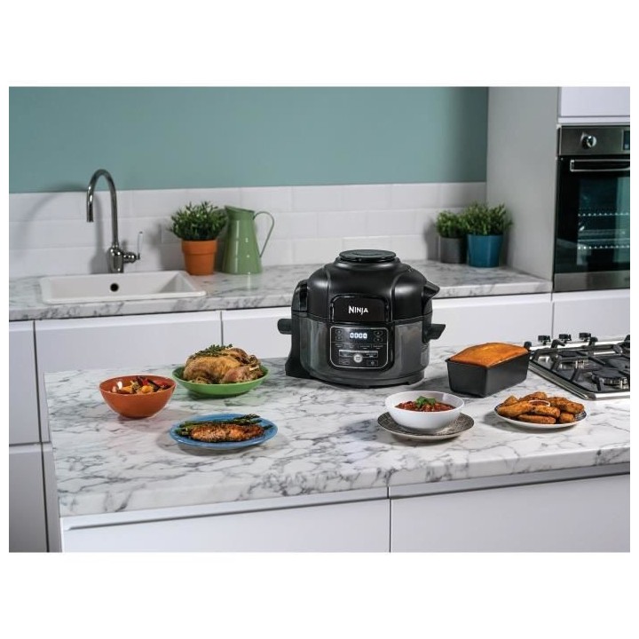 NINJA - OP100EU - Multicuiseur Foodi MINI 6-en-1, 4.7L - 6 modes de cu