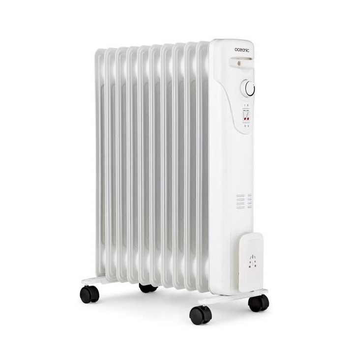 Radiateur électrique bain d'huile 2500W OCEANIC - 3 puissances - 11
