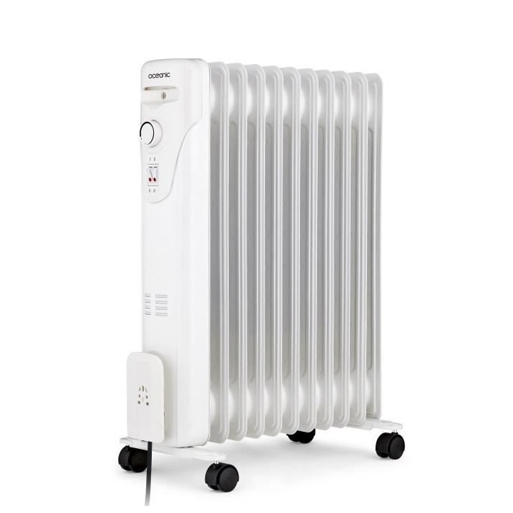 Radiateur électrique bain d'huile 2500W OCEANIC - 3 puissances - 11