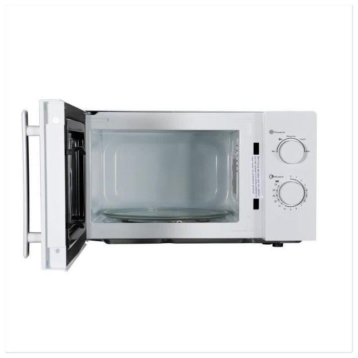 Micro-ondes monofonction OCEANIC MO20W8 Blanc l 45,45 x P 35,3 x H 26,