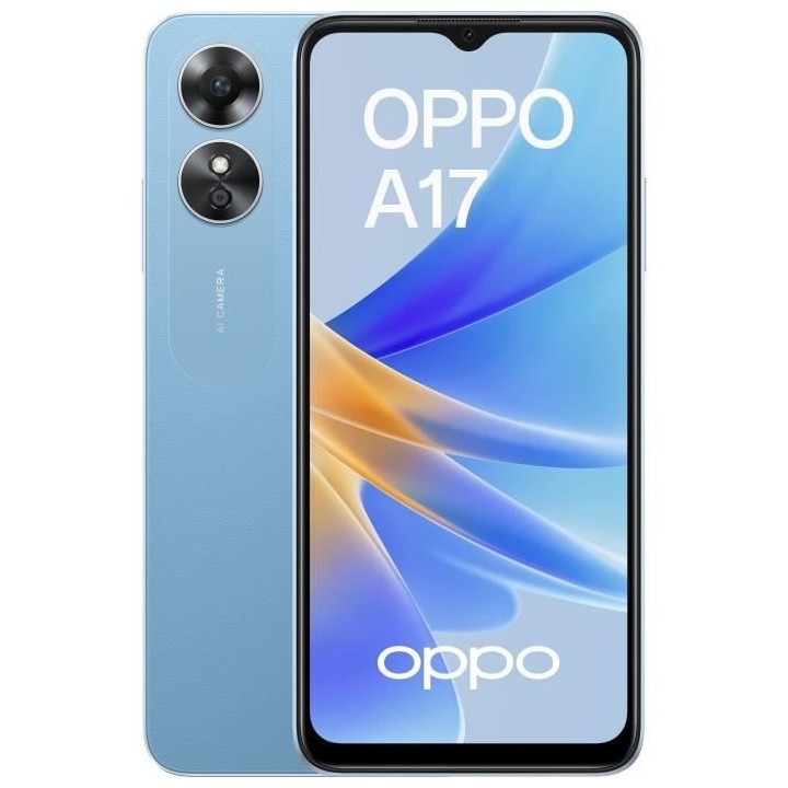 OPPO A17 64Go 4G Bleu