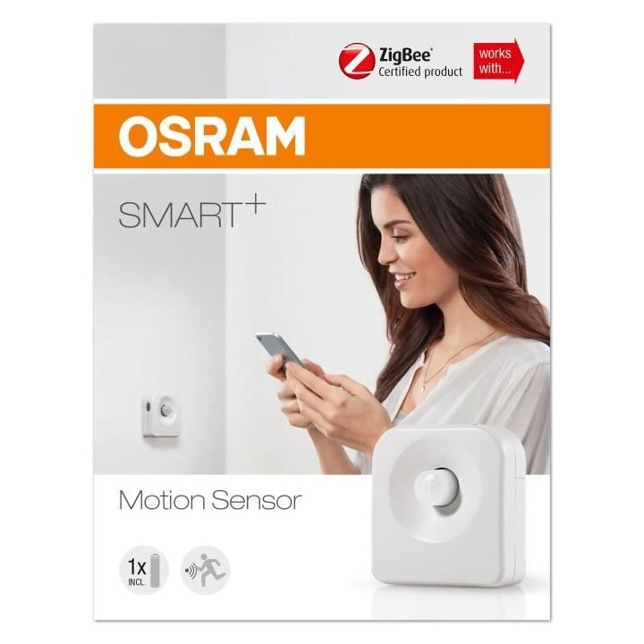 OSRAM Smart+ Déctecteur de Mouvement Motion Sensor Connecté - Blanc