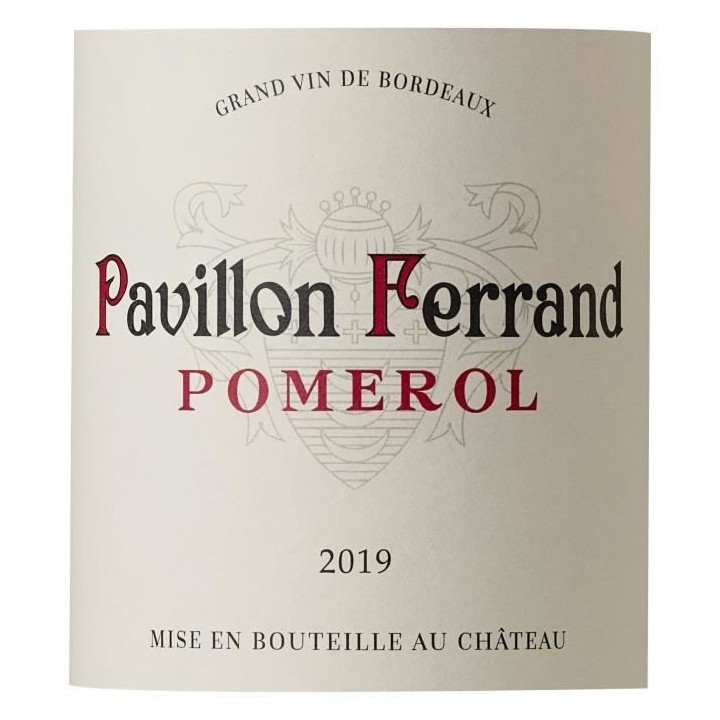 Pavillon Ferrand 2019 Pomerol - Vin rouge de Bordeaux