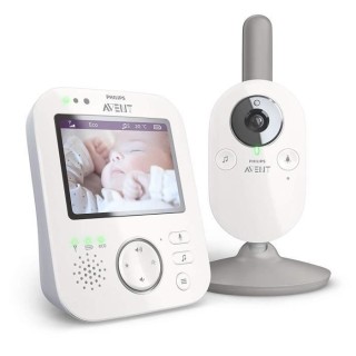 PHILIPS AVENT SCD843/26 Babyphone vidéo - Technologie A-FHSS - Ecran