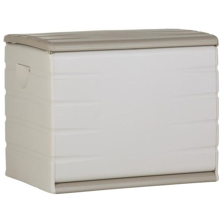 PLASTIKEN Coffre 260L Intérieur/Extérieur Fonctionnel et Esthétique