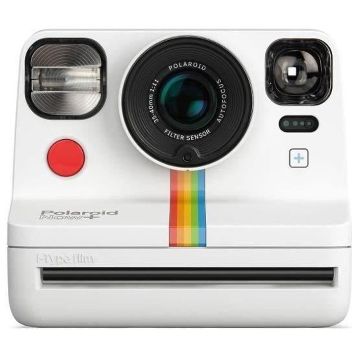 POLAROID Now+ - Appareil photo instantané - Autofocus - Connecté - F