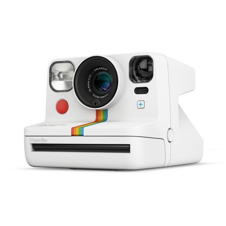 POLAROID Now+ - Appareil photo instantané - Autofocus - Connecté - F