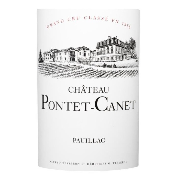 Château Pontet 2019 Pauillac - Vin rouge de Bordeaux