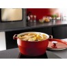 PYREX Cocotte ronde Slow Cook 6,3 L rouge