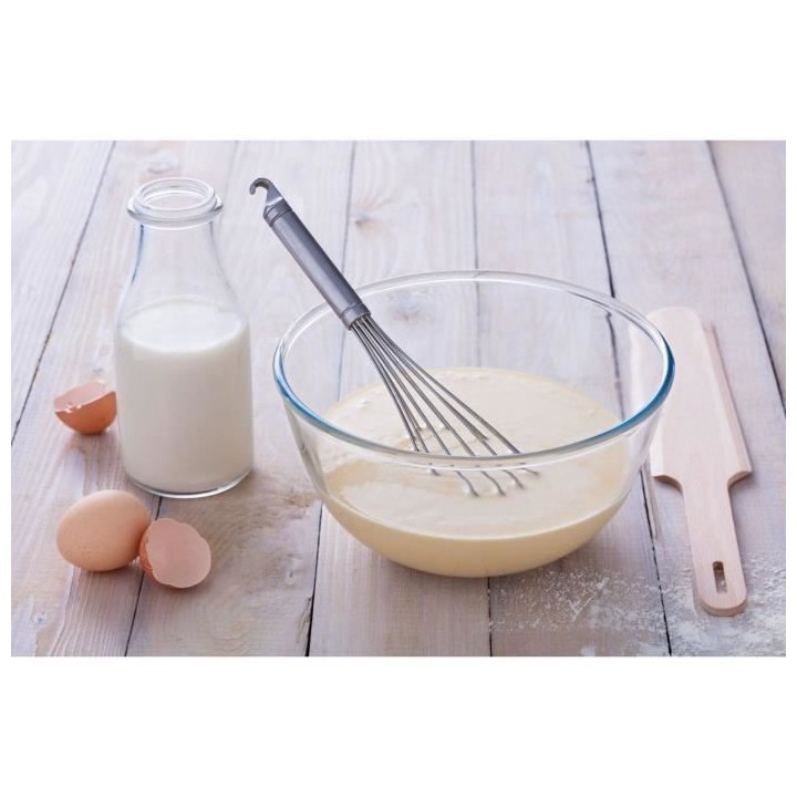 PYREX Bol de préparation + couvercle en plastique 21 cm transparent