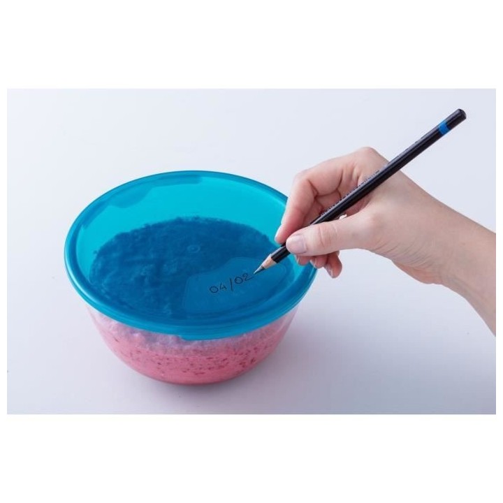 PYREX Bol de préparation + couvercle en plastique 21 cm transparent