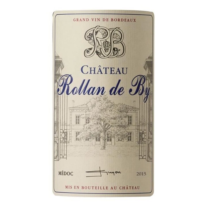 Château Rollan de By 2015 Médoc Cru Bourgeois - Vin rouge de Bordeau