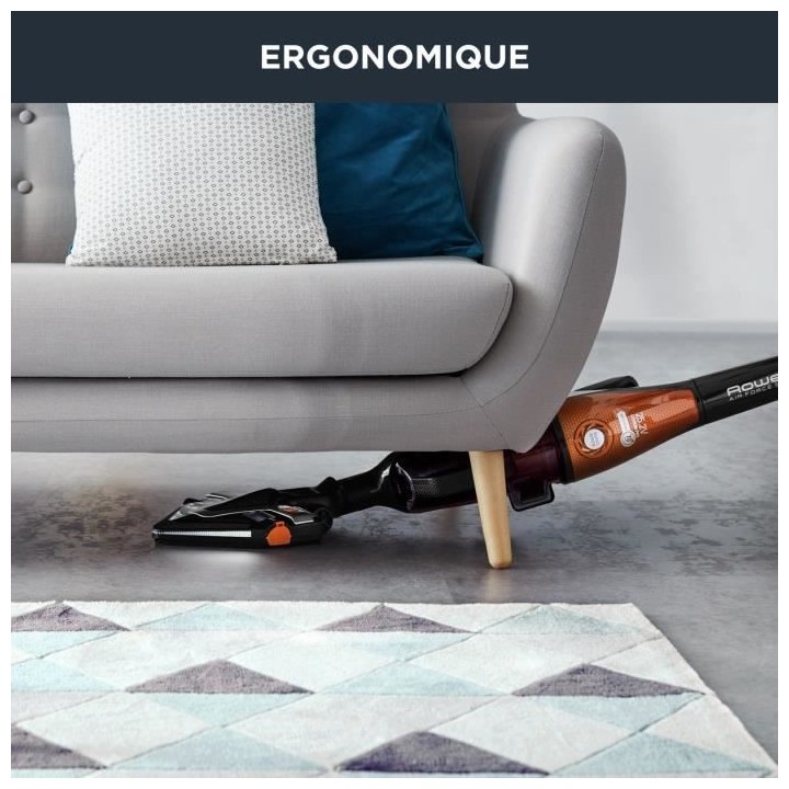 ROWENTA RH9174WO Air Force Serenity Aspirateur balai sans fil, Puiss