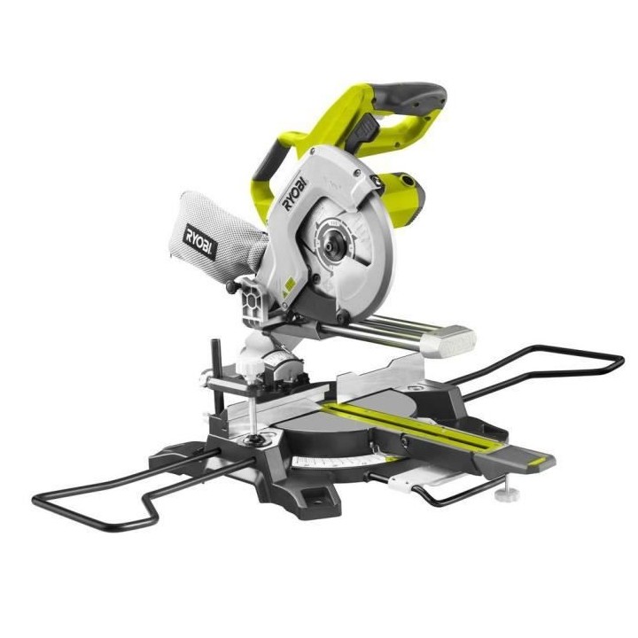 Scie a onglets radiale - 216 mm 1500W avec 2 lames - RYOBI - EMS216-2B