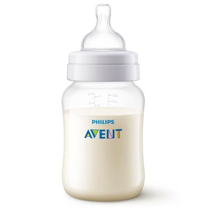 PHILIPS AVENT SCF813/37 Lot de 3 biberons Anti-colic Classic+ 1m+ - 26