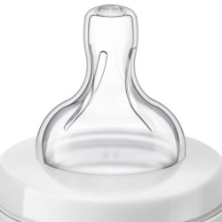 PHILIPS AVENT SCF813/37 Lot de 3 biberons Anti-colic Classic+ 1m+ - 260 ml